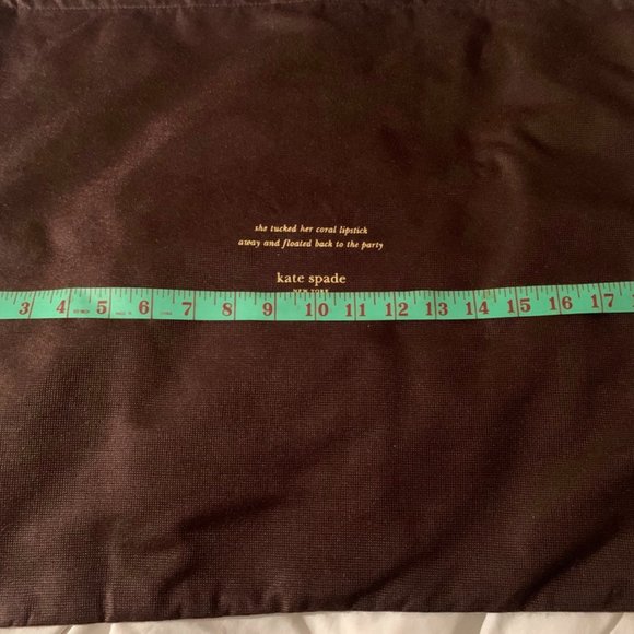 KATE SPADE Large Dust Bag! 17.5" X 19.5" - Picture 6 of 8